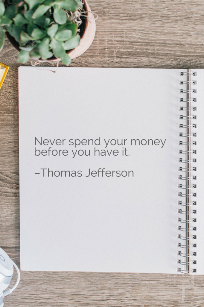 budget tips quote 2