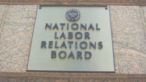 National Labor Relations Board Building Sign