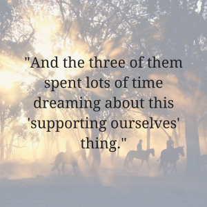 supporting ourselves thing image quote for our story