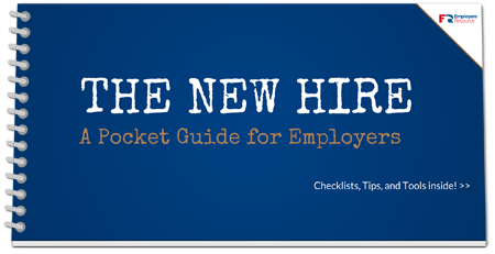 Book with New Hire Pocket Guide cover