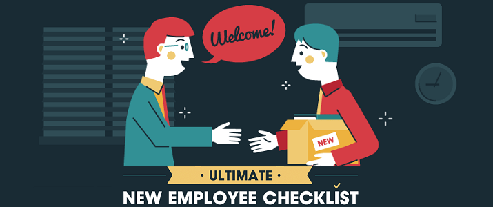 Ultimate New Employee Checklist Infographic