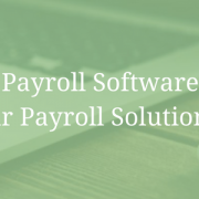 Payroll Software [From our Payroll Solutions eBook]