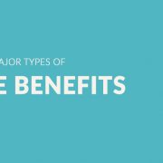 Featured image for The Four Major Types Of Employee Benefits with clip board.